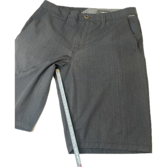 Volcom Men’s Hybrid Shirts Black 32” Inseam 10” - Picture 4 of 6